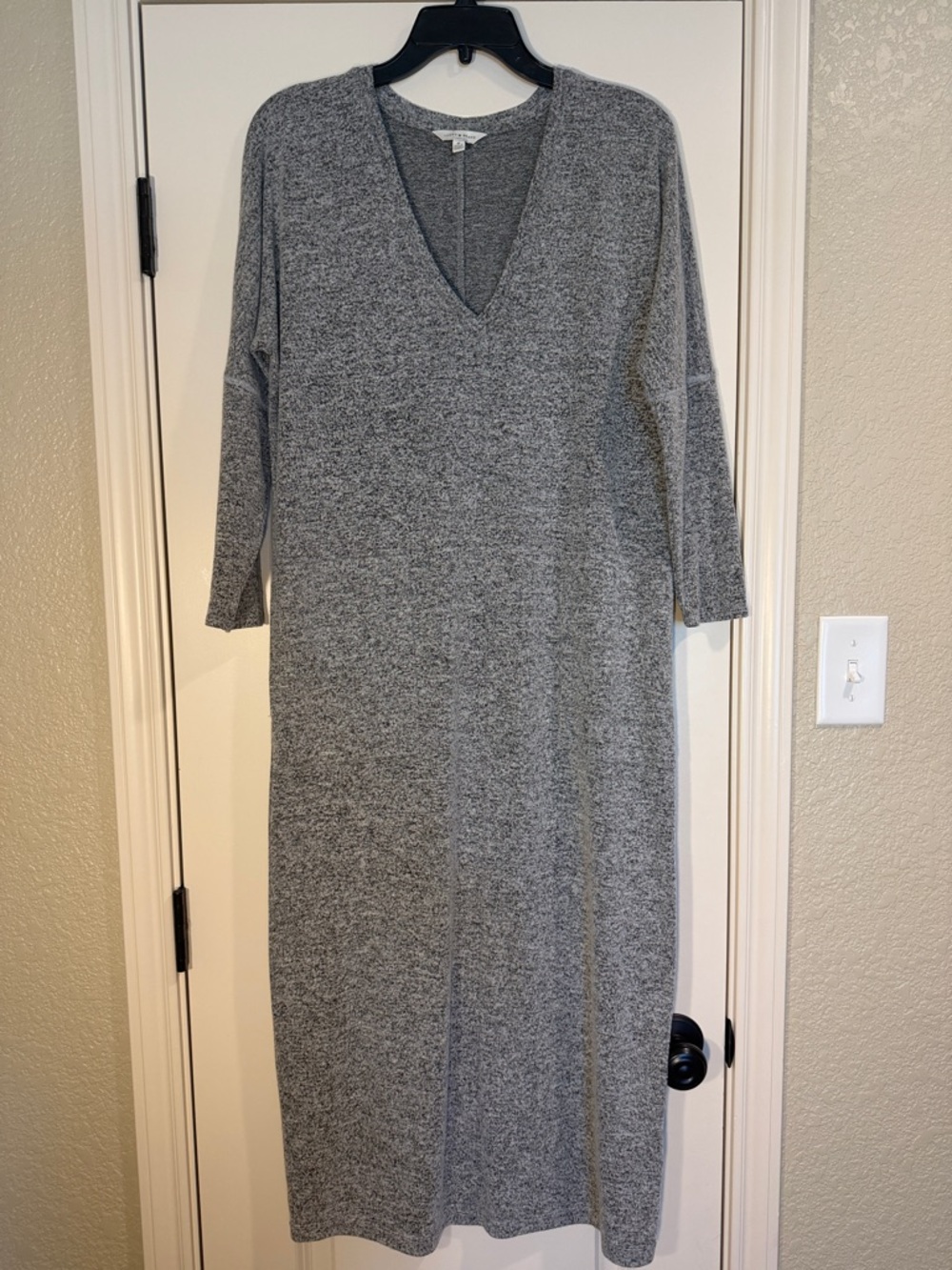 Lucky Brand - Cloud Jersey Long Sleeve Dress - Size M